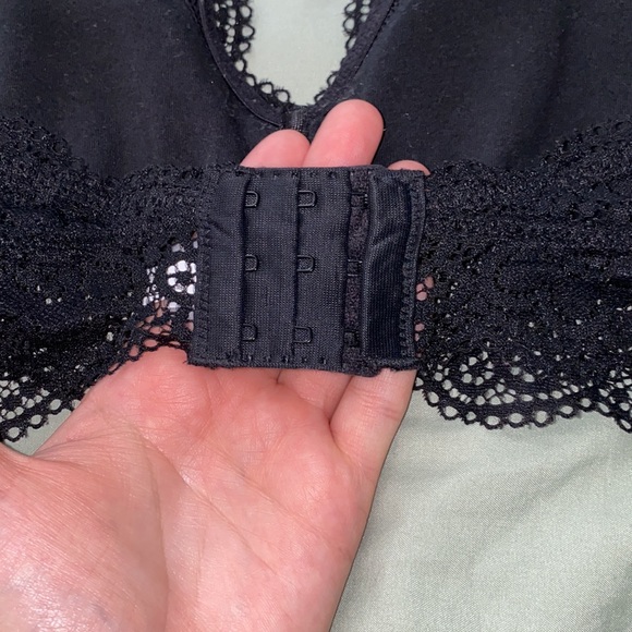 Black Halter Bralette - Picture 3 of 4